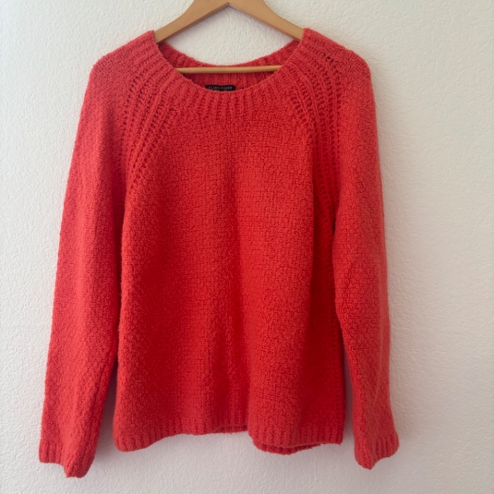 Eileen Fisher Lory Organic cotton sweater Size Medium - Picture 2 of 7